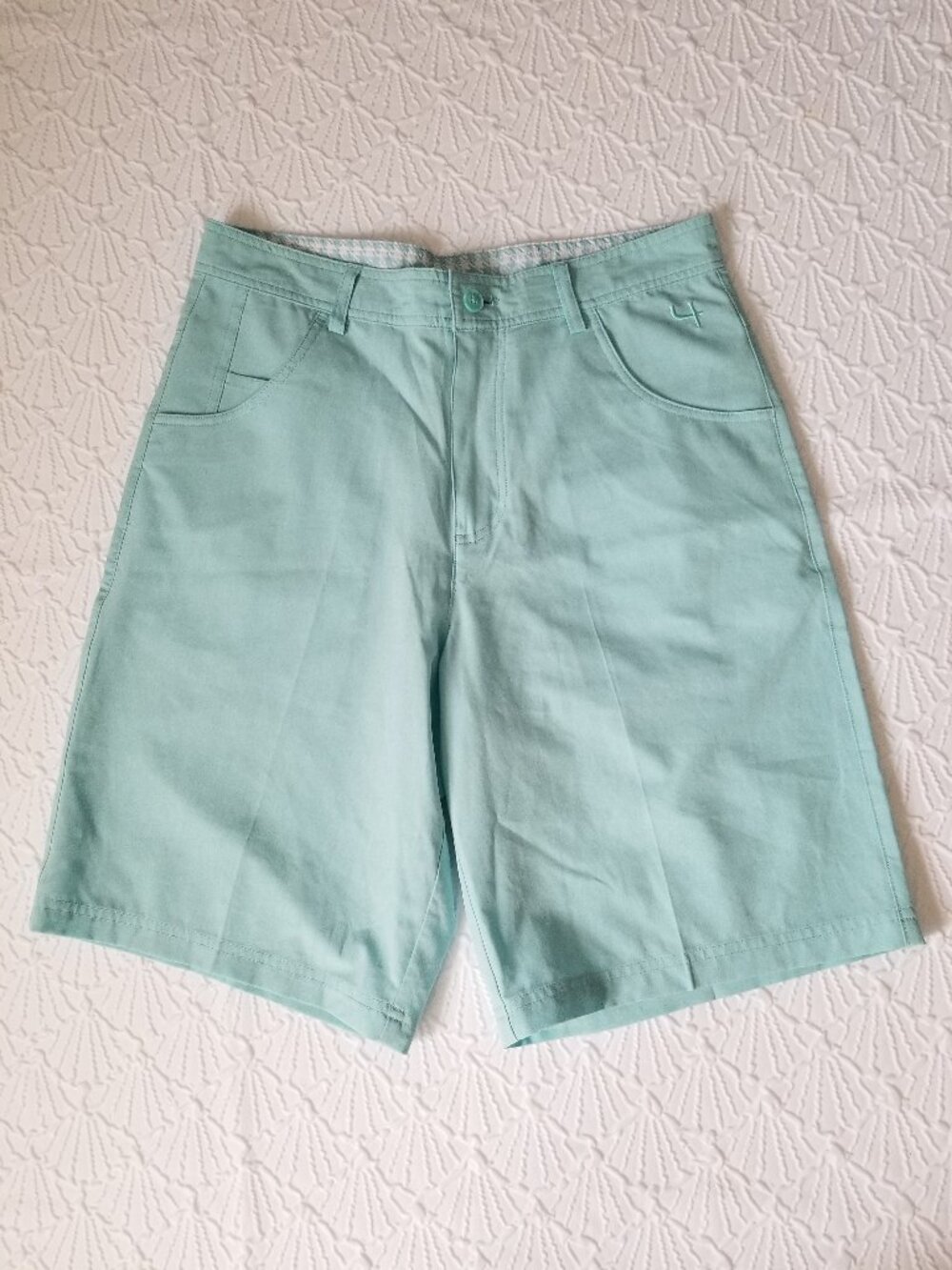 💚2/$20 Short Par 4 Blue Golf Shorts Men's Size 30